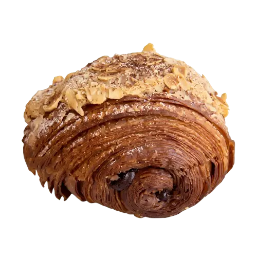 Croissant choco almendras